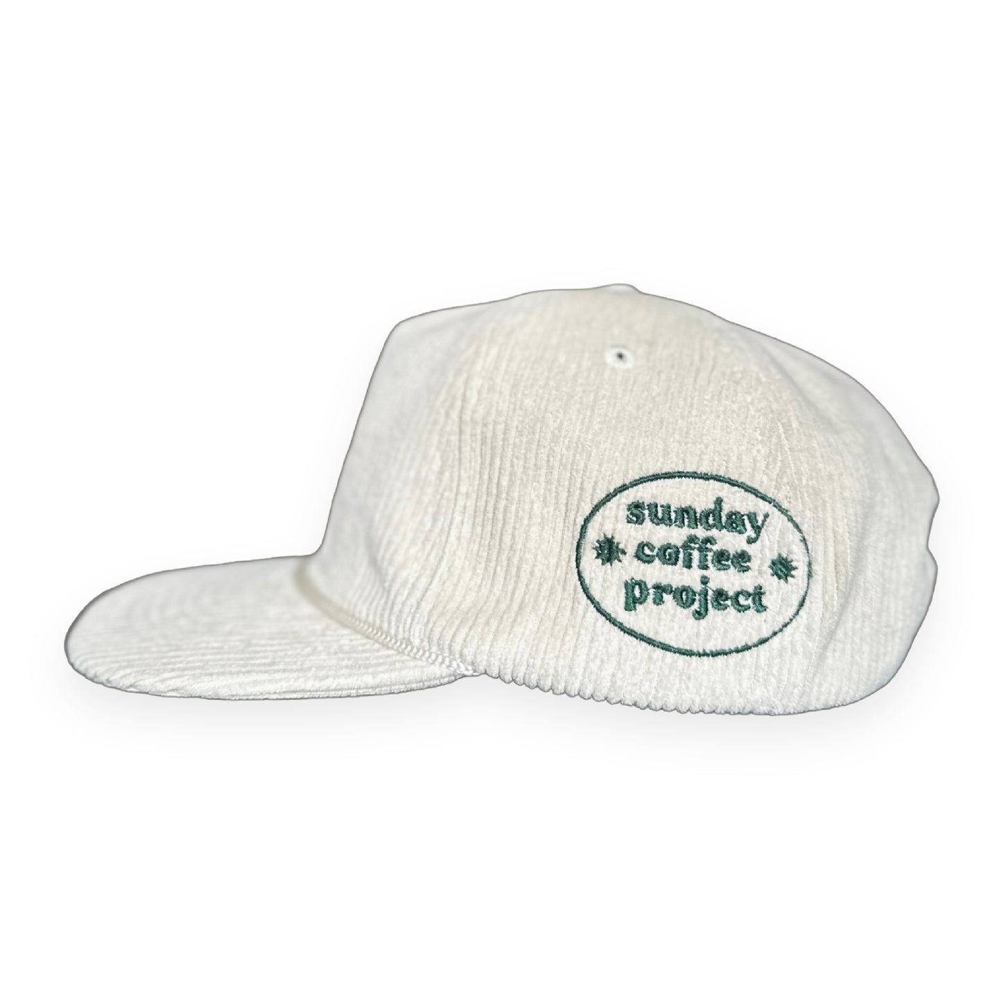 twice on sunday cord hat